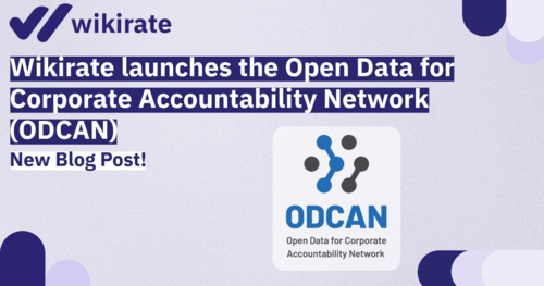 Wikirate launches the Open Data for Corporate Accountability Network (ODCAN)+Image